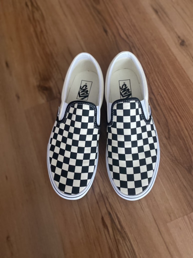 반스 체커보드(클래식 슬립온 - (체커보드) 블랙:화이트 / VN000EYEBWW1