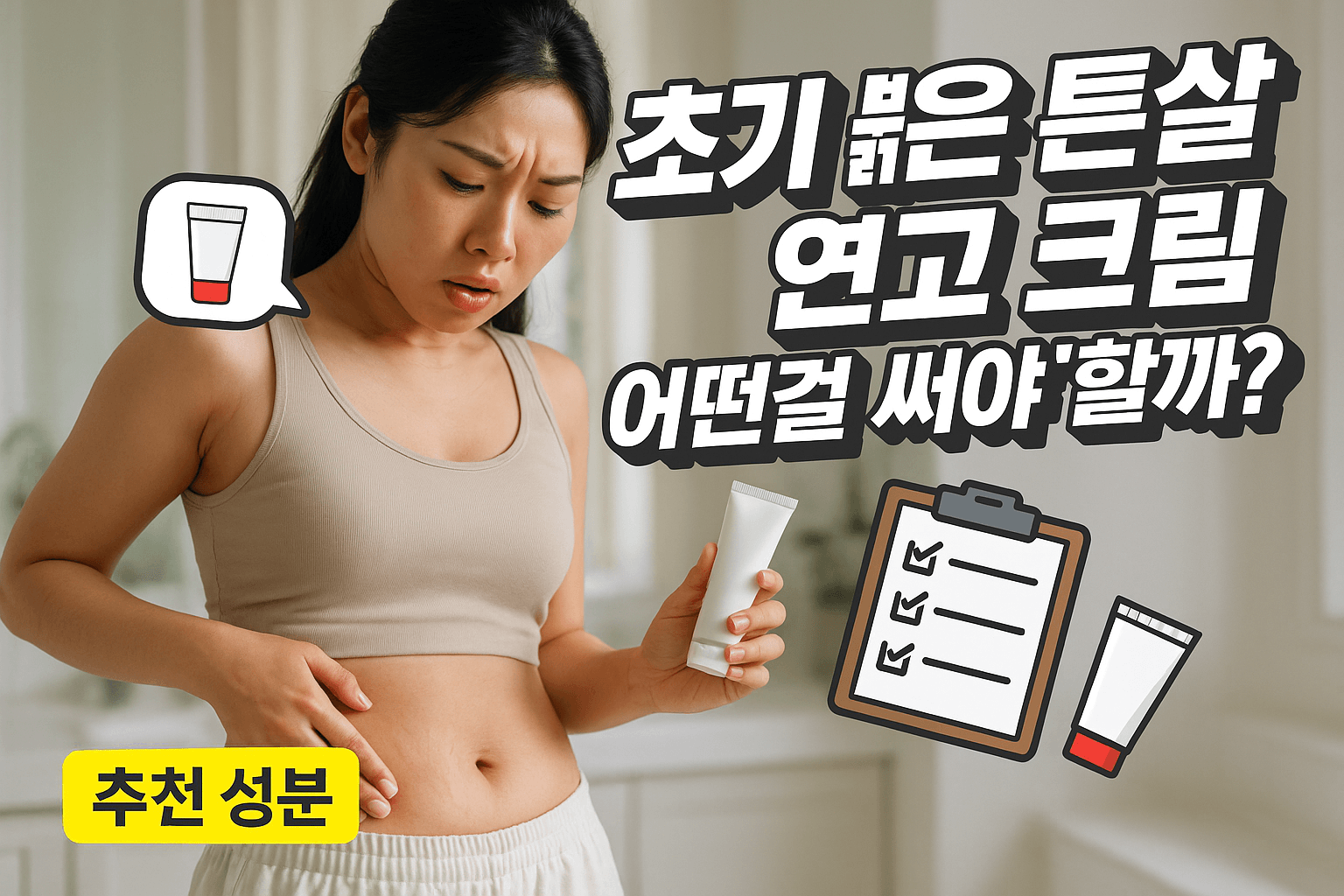 초기 붉은 튼살 연고 크림 어떤걸 써야할까?