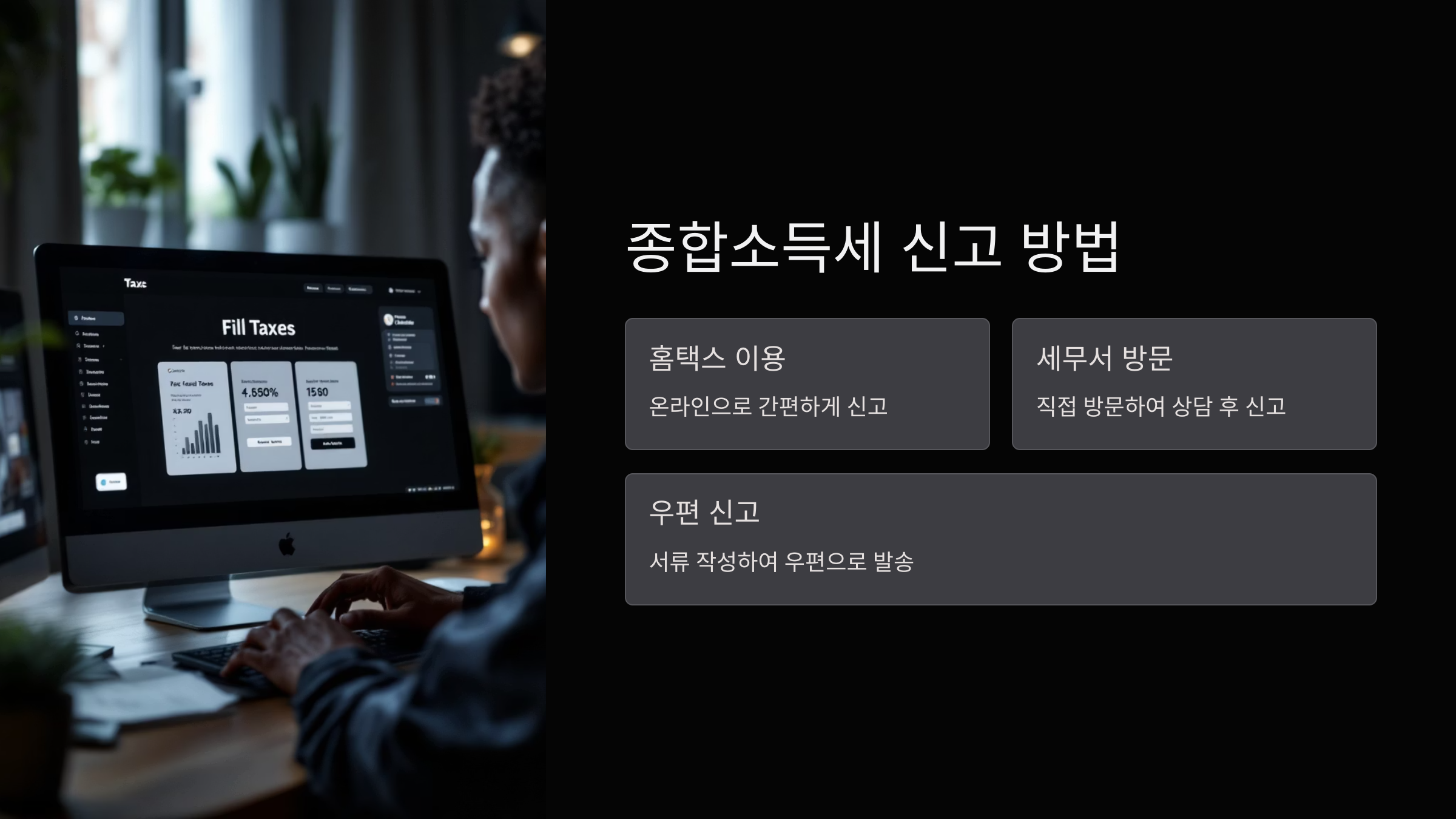 종합소득세-신고방법