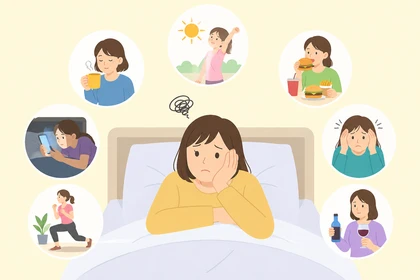 불면증 원인과 수면 패턴 변화9