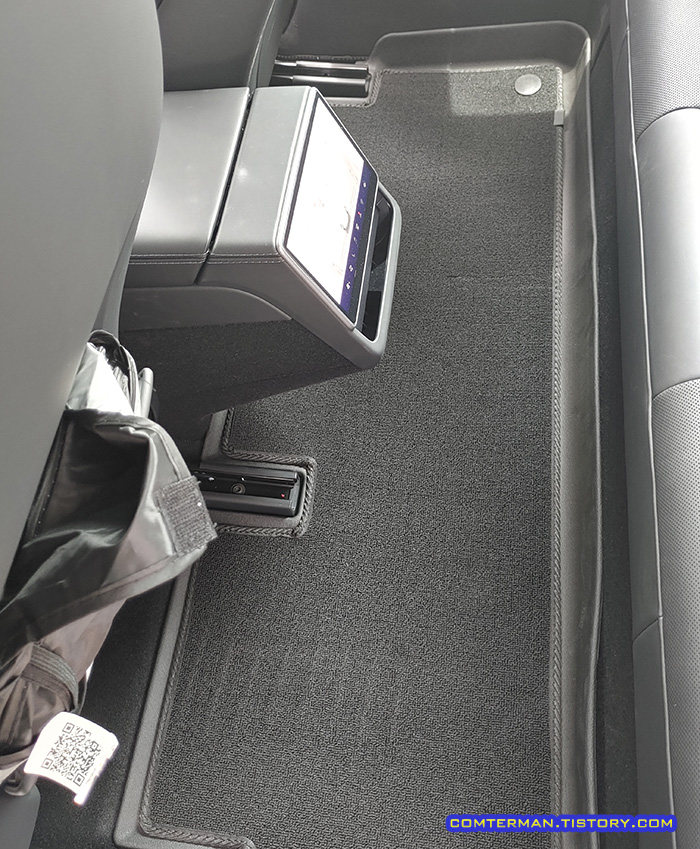 테슬라 모델3 하이랜드 뒷좌석 3D 카매트