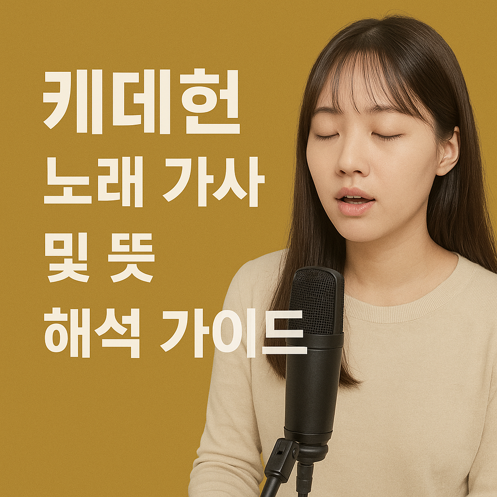 케데헌 노래 가사 및 뜻 해석 관련 사진