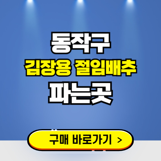 동작구 절임배추 사전예약 구입하는곳 ❘ 김장배추 파는곳 가격보기