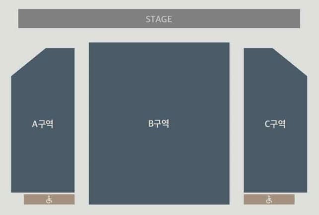 김필 콘서트 좌석 배치도