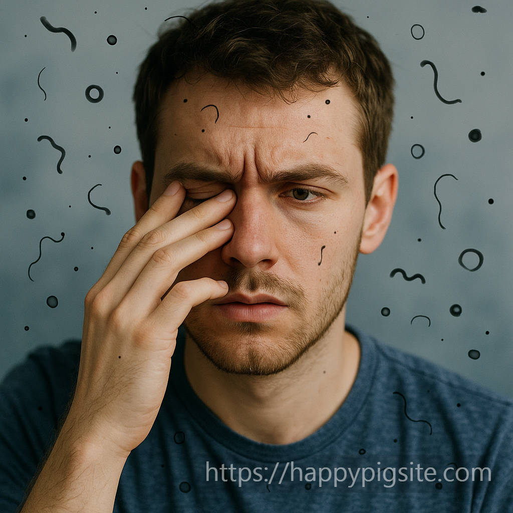 비문증 관련 이미지