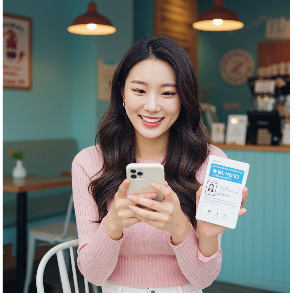 모바일 주민등록증 온라인 발급방법