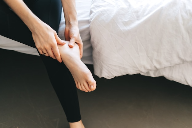 발목 접질렀을 때