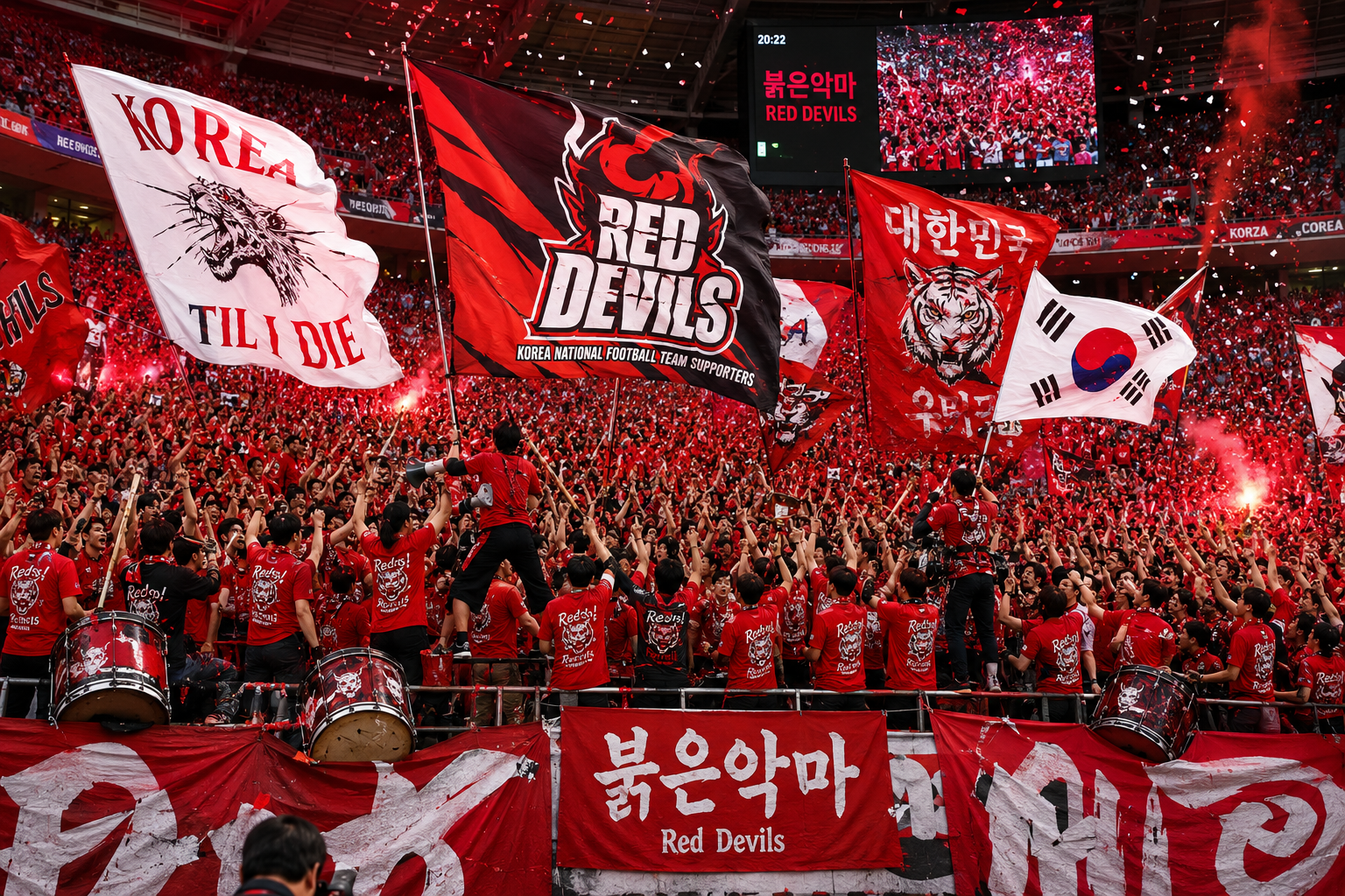 대한민국 월드컵 역대 성적 한눈에 보기｜1954년부터 2026년까지 주요 기록 정리 [AI이미지]