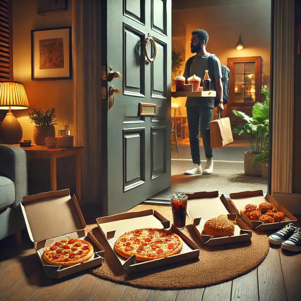 배달왔습니다! 야식드랍