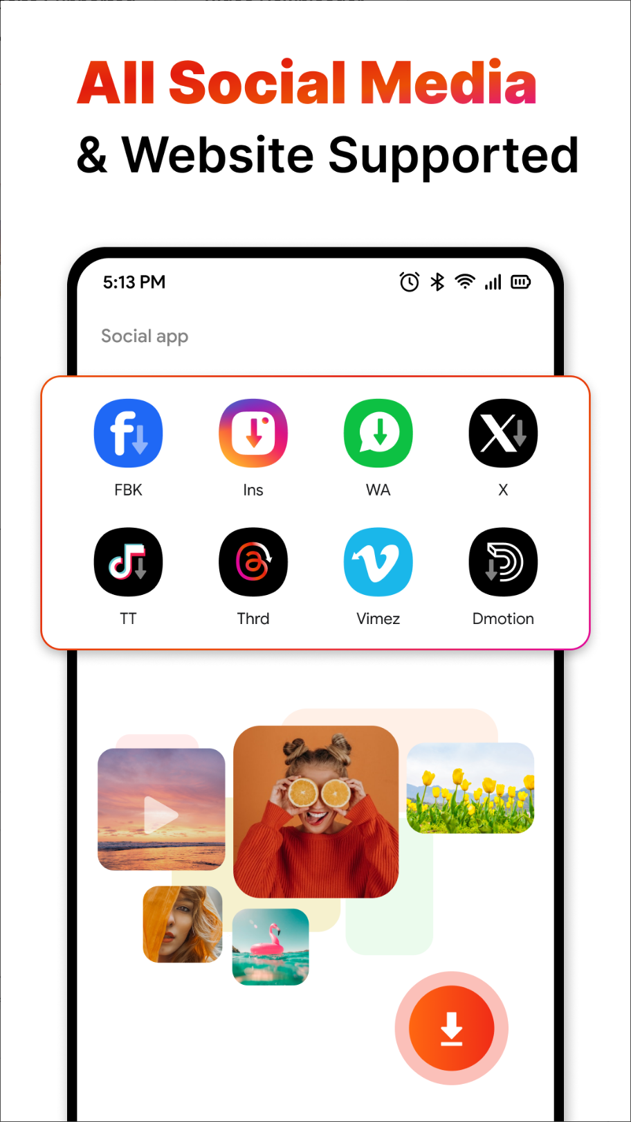 동영상 다운로드, All Video Saver Download Video,비디오 , 비디오 다운로드, 빠른 다운로드 속도