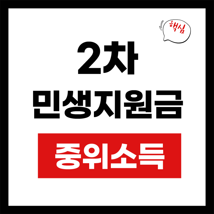 2차 민생지원금