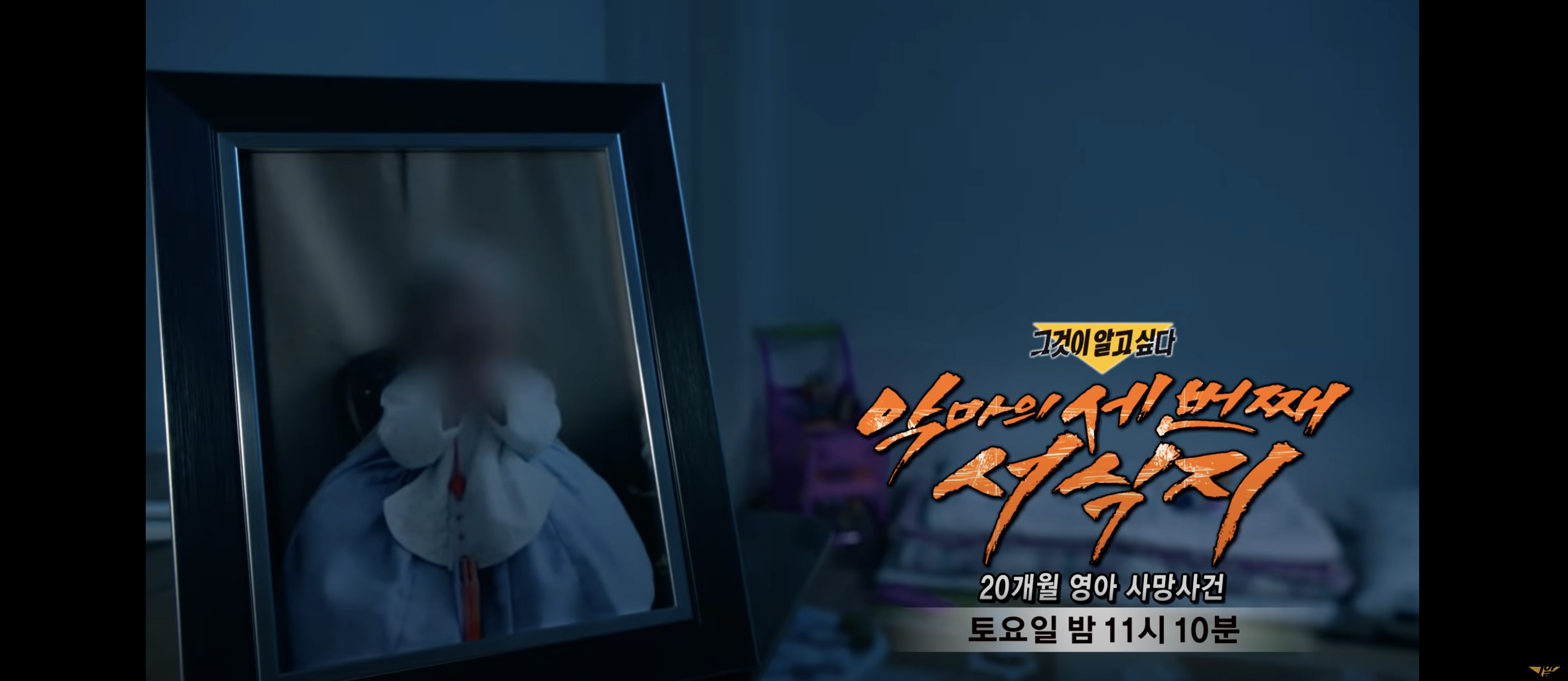 그것이 알고싶다 악마의 세번째 서식지 20개월 영아 사망사건