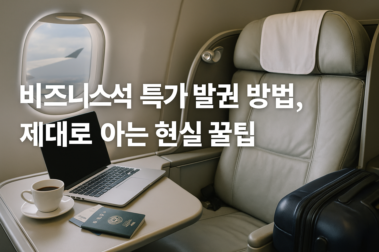 비즈니스석 특가 발권 방법, 제대로 아는 현실 꿀팁 관련 이미지