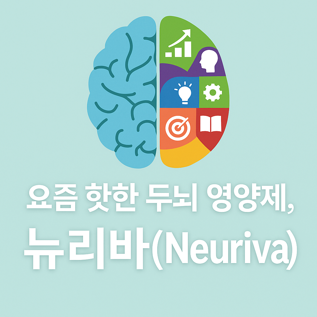 🧠 요즘 핫한 두뇌 영양제, 뉴리바(Neuriva) 써봤어?