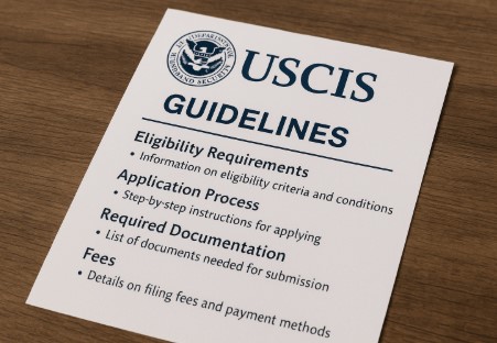 USCIS 가이드라인 사진