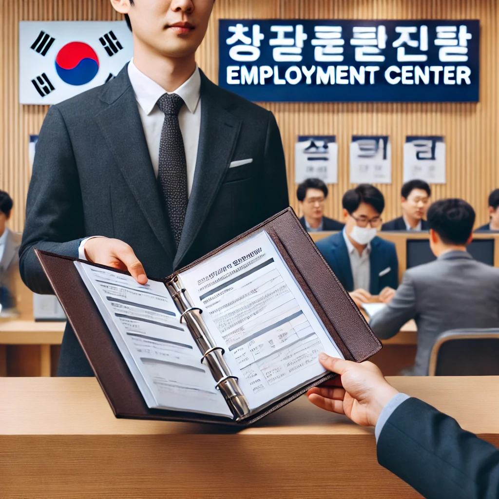 실업급여 수급자격 조회하기