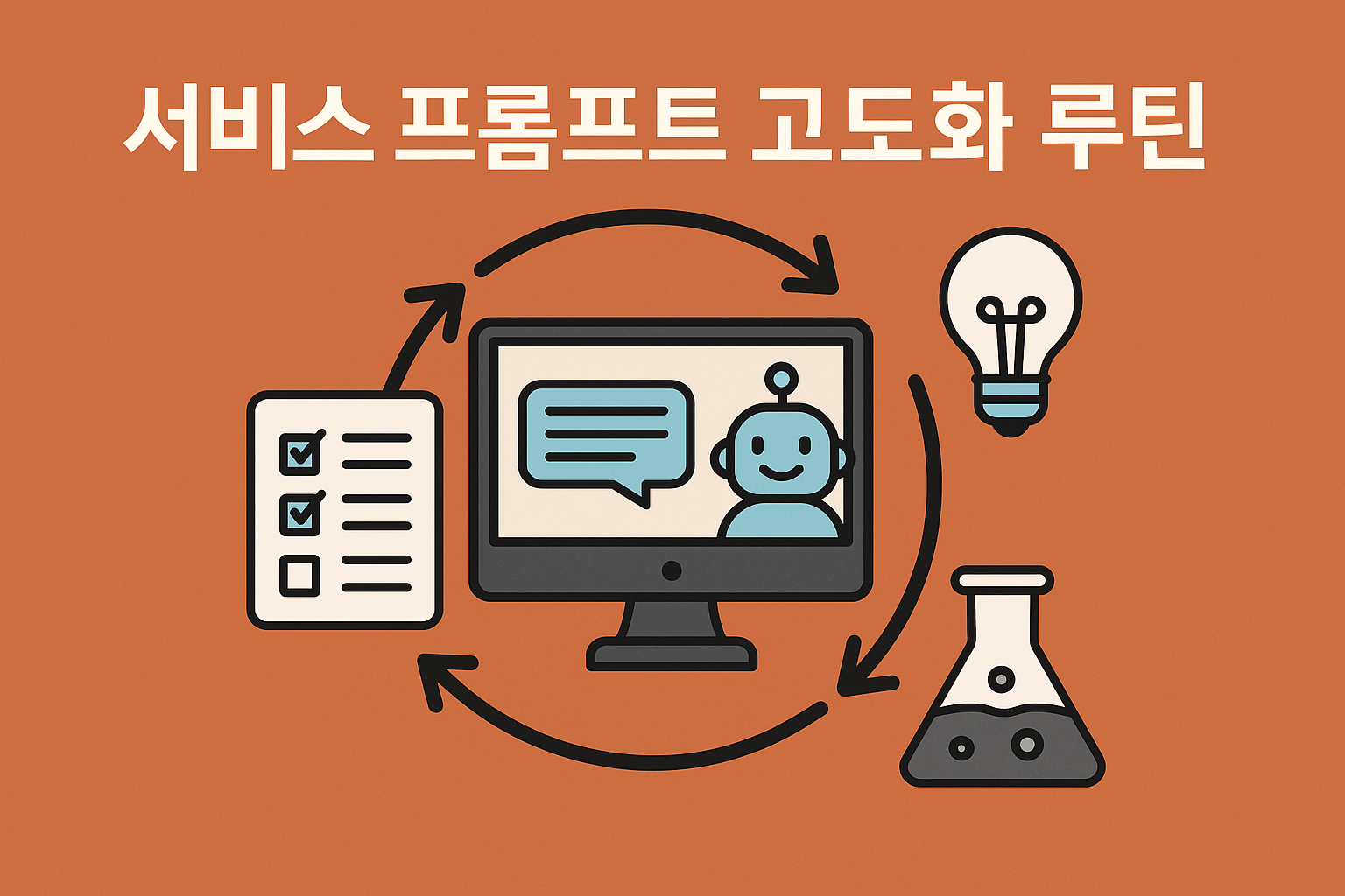 서비스 프롬프트 고도화 루틴 관련 이미지