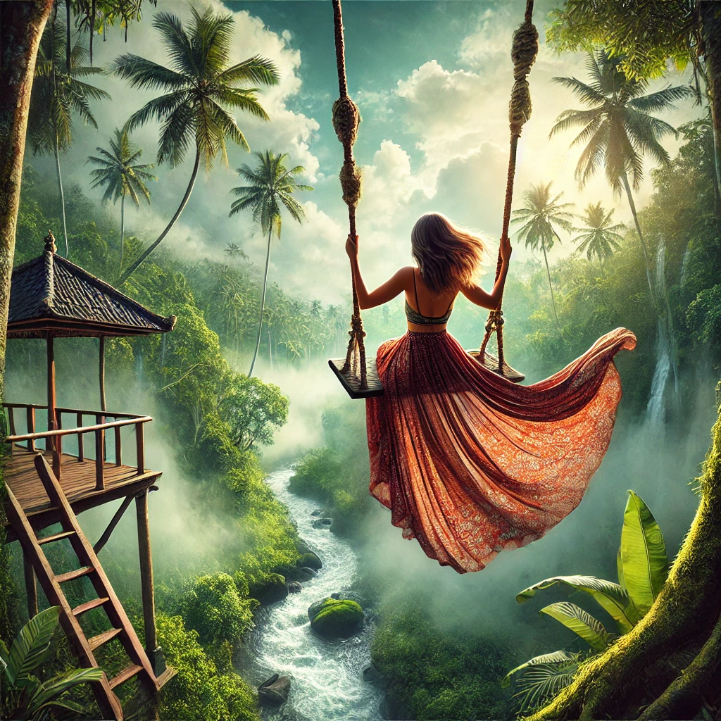 발리 대표 액티비티 발리 스윙(Bali Swing) 이미지