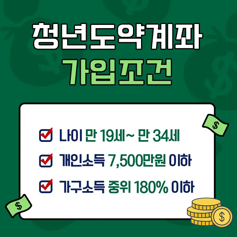 청년도약계좌 가입조건