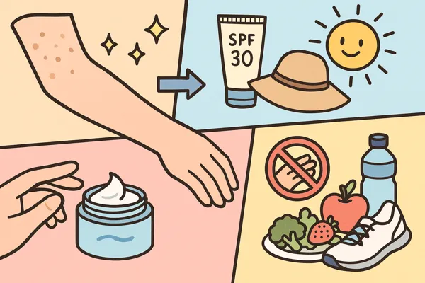 편평사마귀 치료 후 관리와 재발 방지법26