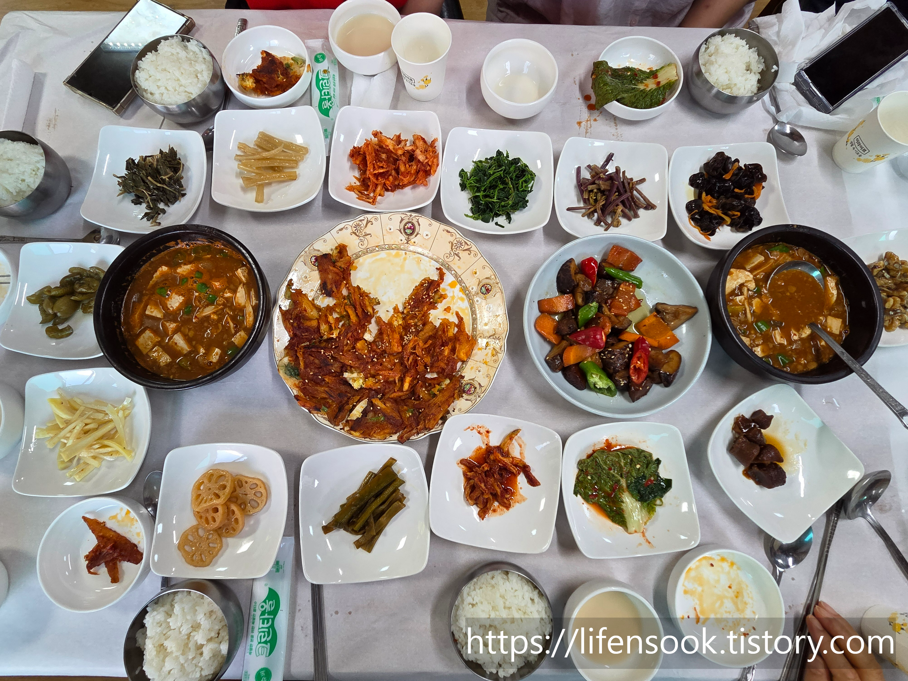 고바우식당 산채한정식 2
