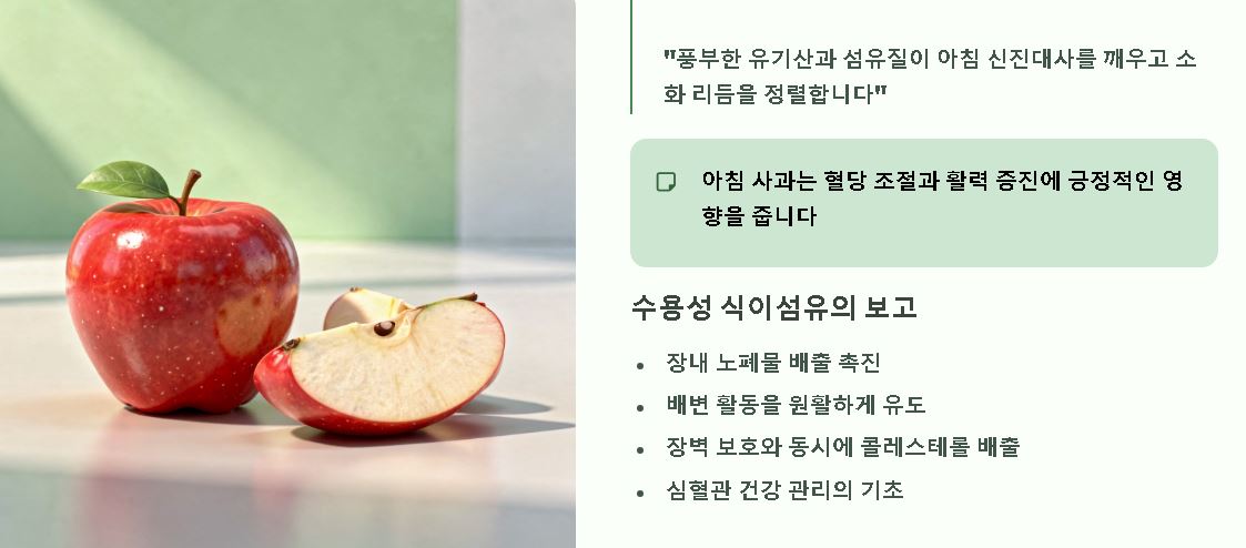 공복에 먹으면 좋은 음식