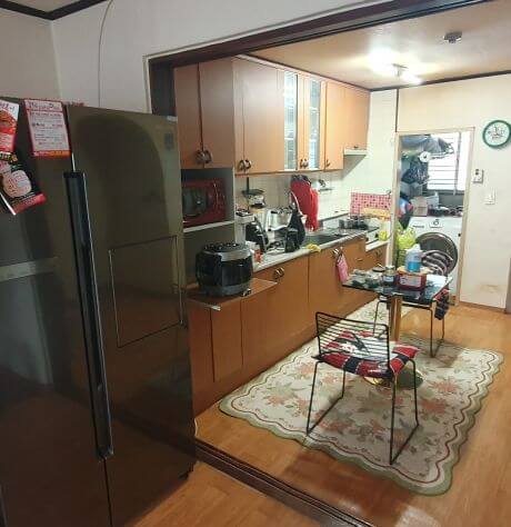 올수리 인테리어 공사 전 아파트 내부