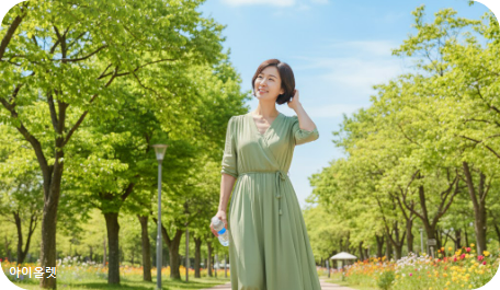 건강한 일상 속 희망의 루틴