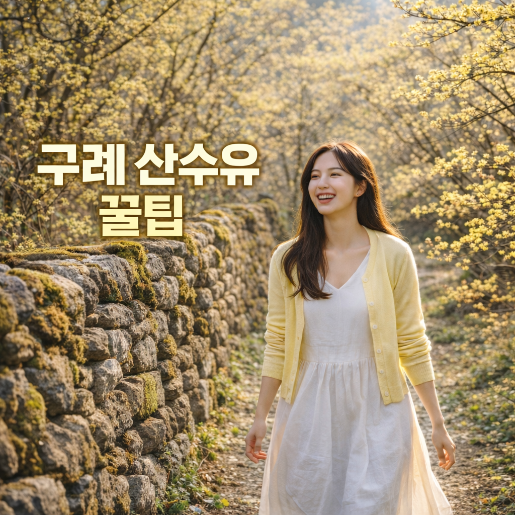 구례 산수유 이렇게 가면 후회, 꿀팁 대방출