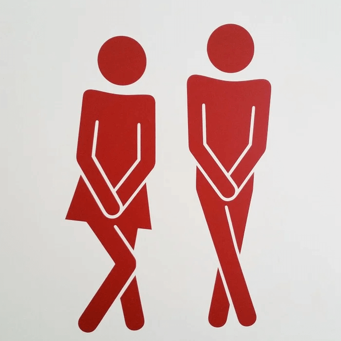 화장실 급한 일러스트