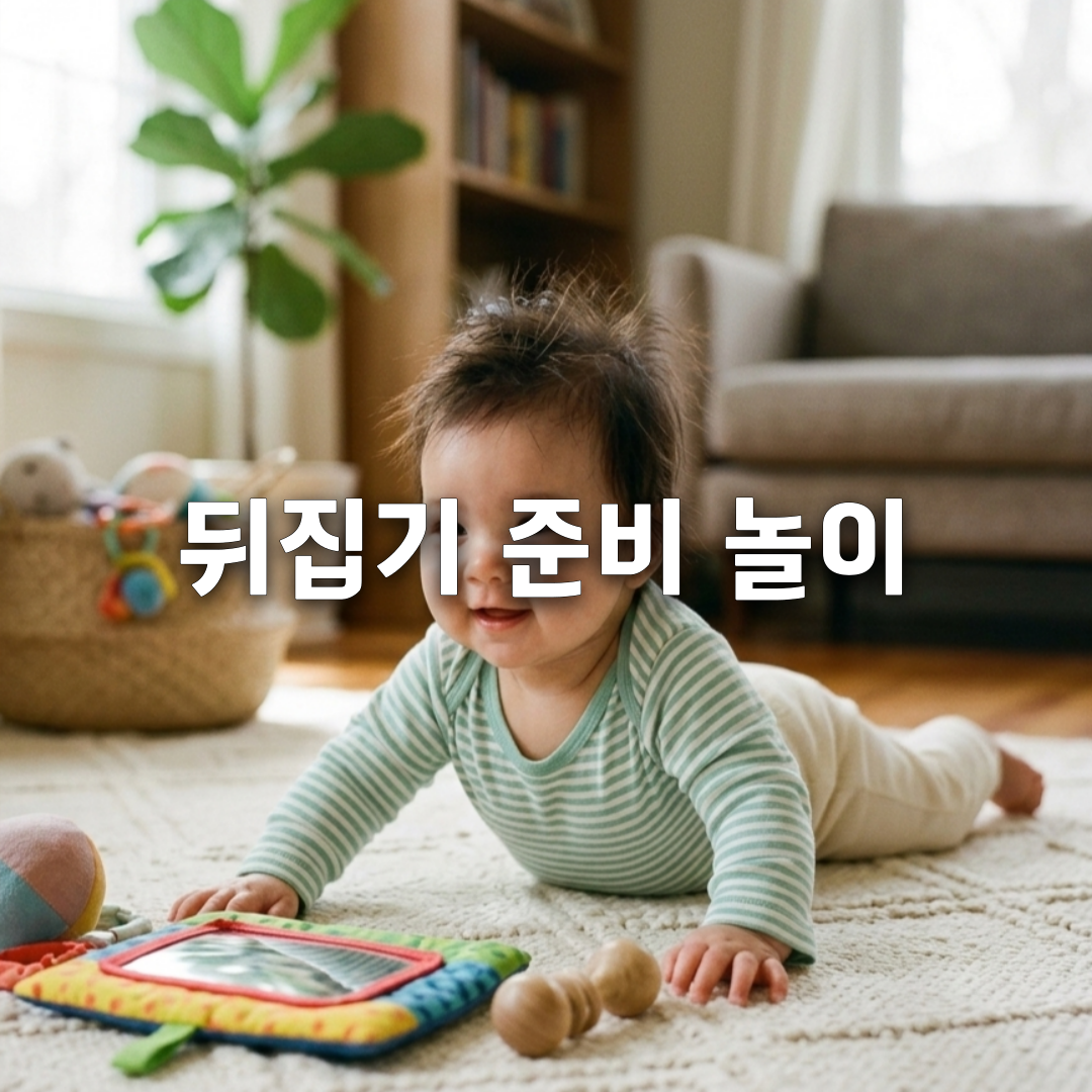 뒤집기 전 꼭 해줘야 하는 아기 발달 놀이🦵