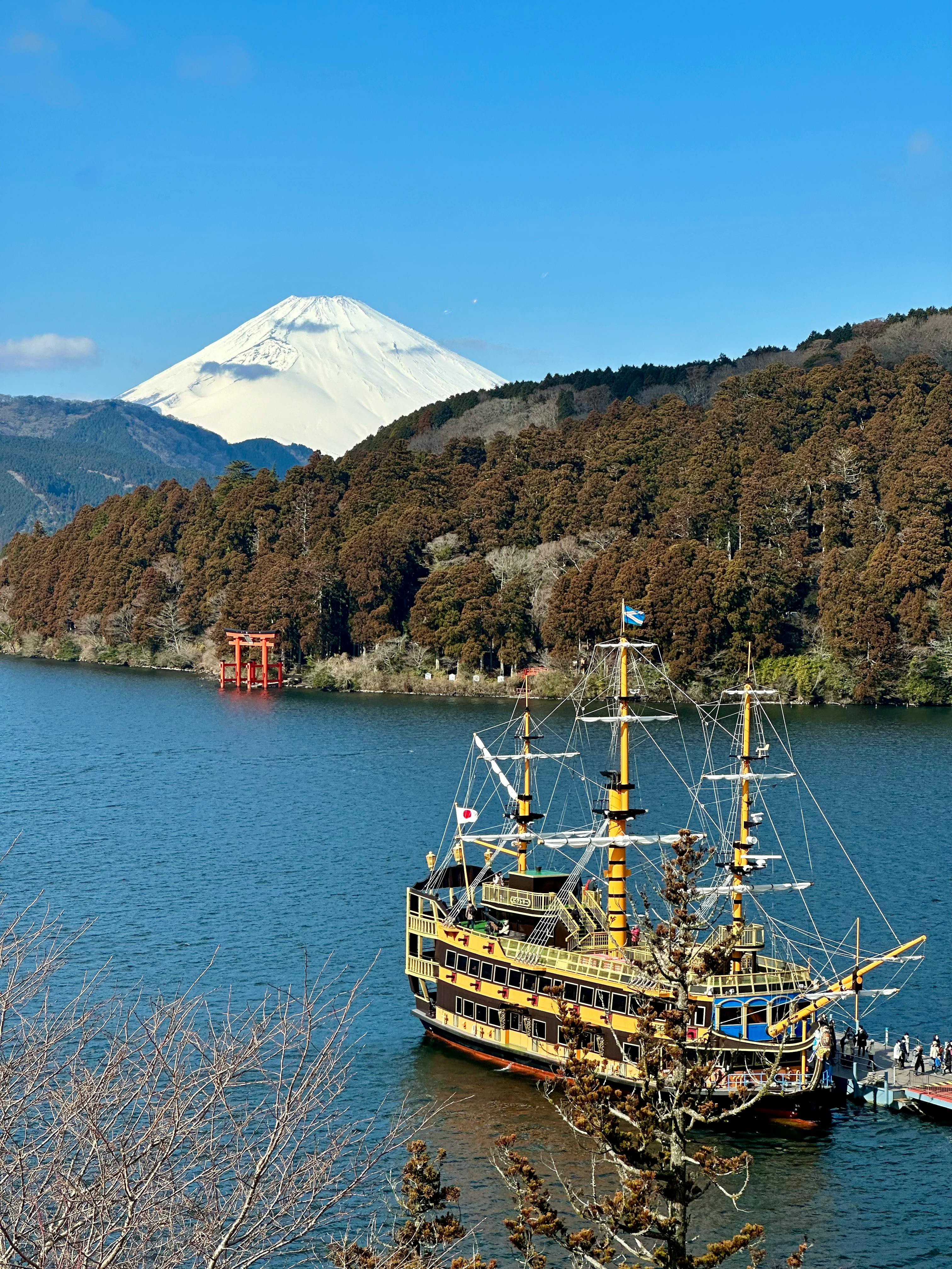 중년부부 일본여행 하코네