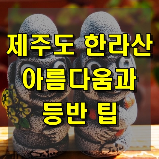 제주도 한라산의 아름다움과 등반 팁