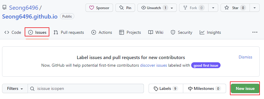 github issues