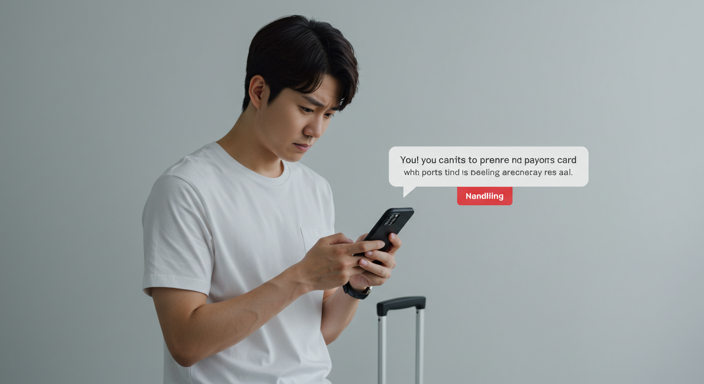 해외직구, 결제실패