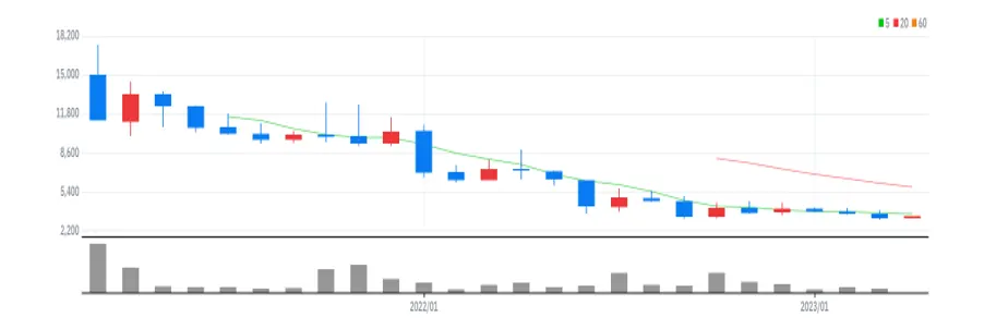 네오이뮨텍 월봉