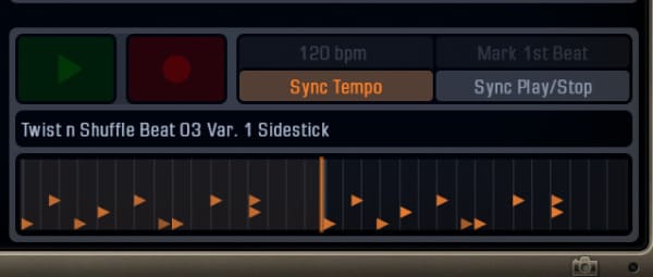 Addictive Drums 2_Transport Section