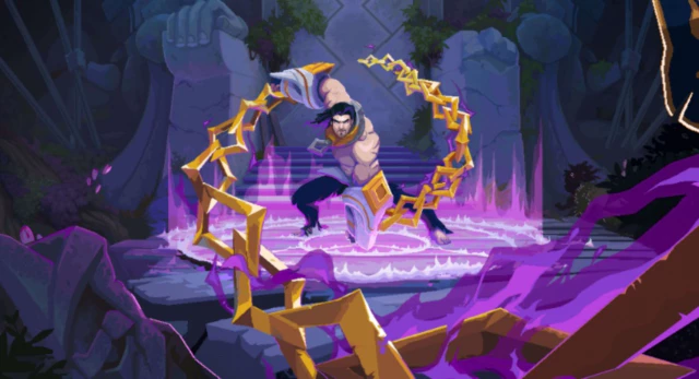 마력-척결관-사일러스가-사슬을-휘두른다