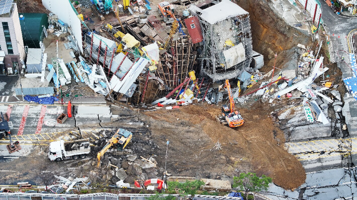 광명 지하터널 붕괴 참사, 125시간의 수색 끝에 실종자 사망 확인&hellip;