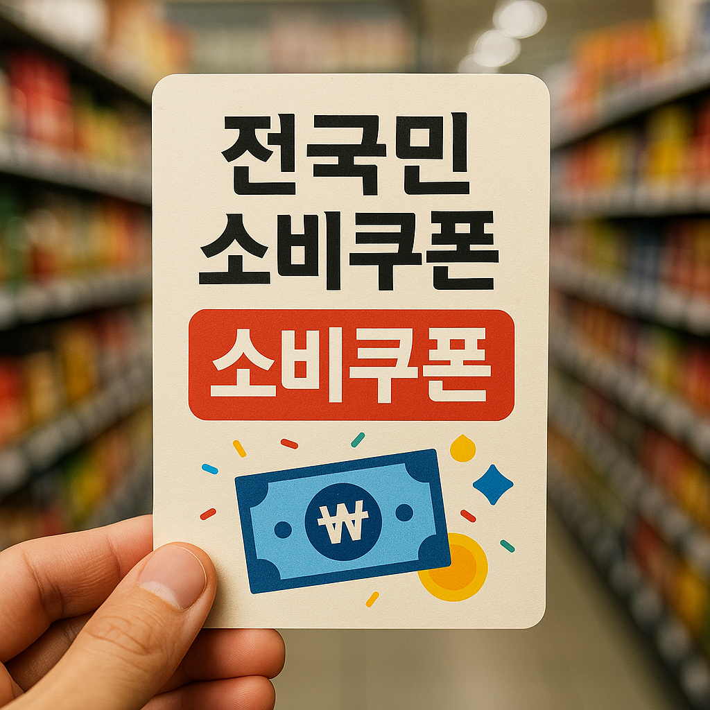 소비쿠폰 관련 이미지