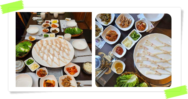 핸썸가이즈 분당 남도계절음식 덕자회 덕자조림 후기
