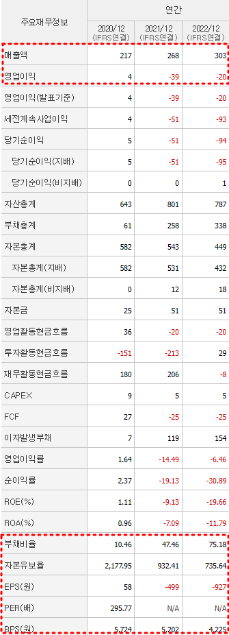 솔트룩스 재무제표