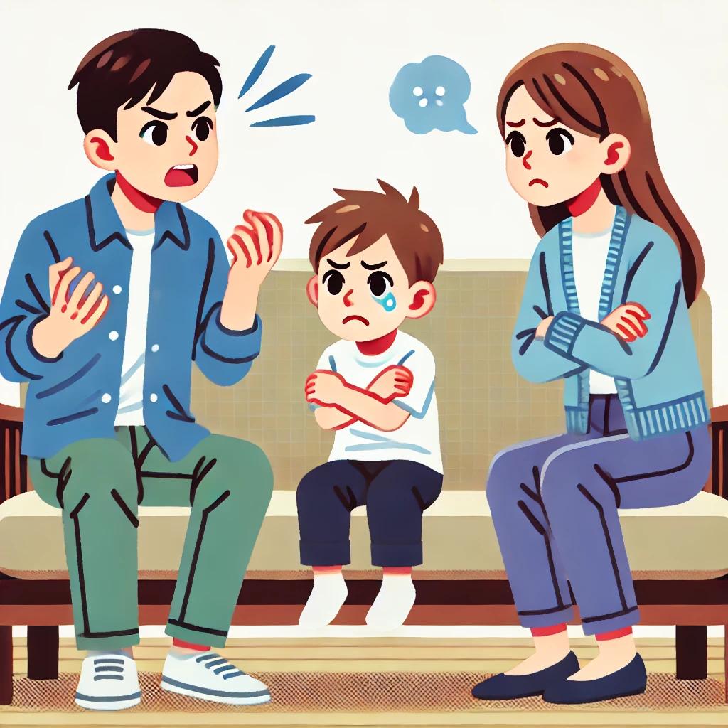 부부싸움 아이콘