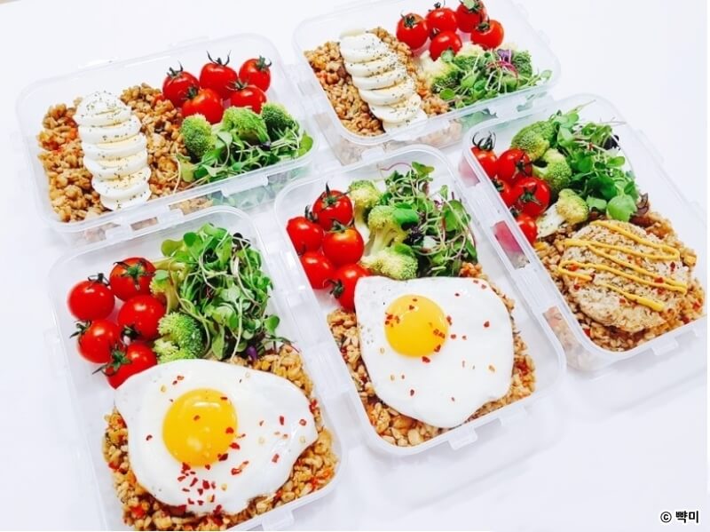 다이어트-레시피-점심-밀프렙-도시락-만들기