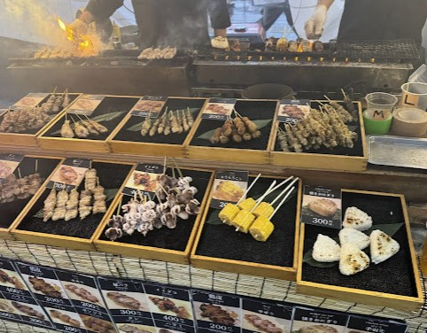 나카스-포장마차-꼬치