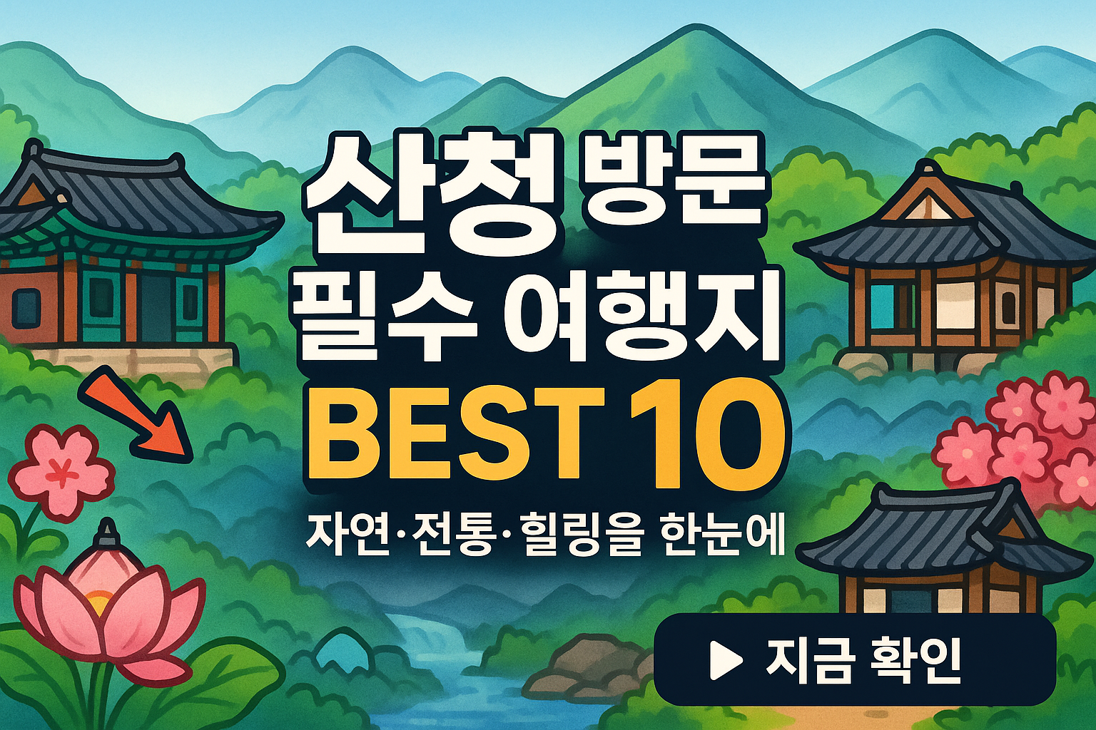 산청 가볼만한곳 베스트10