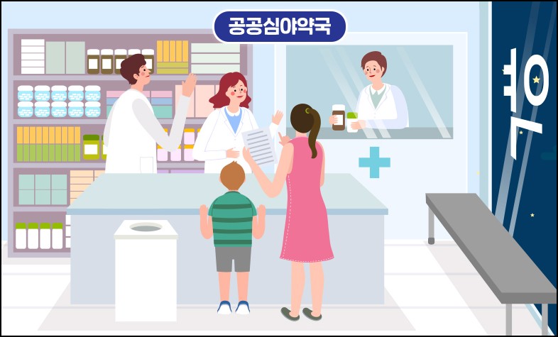 심야약국-찾기