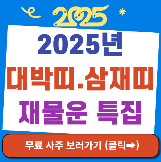 2025년 대박띠 썸네일