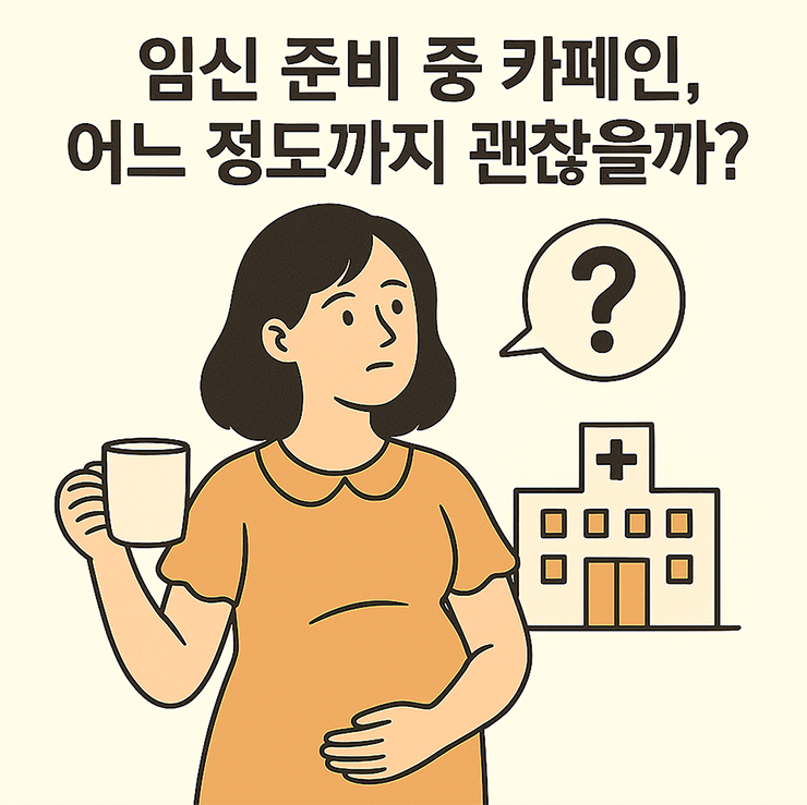 임신 준비 중 카페인, 어느 정도까지 괜찮을까?