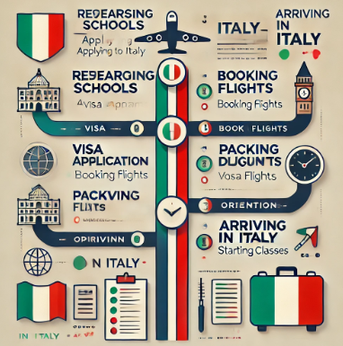이탈리아 유학 일정 체크리스트